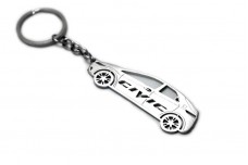 Keychain Honda Civic 5D 2006-2012 - (type STEEL)